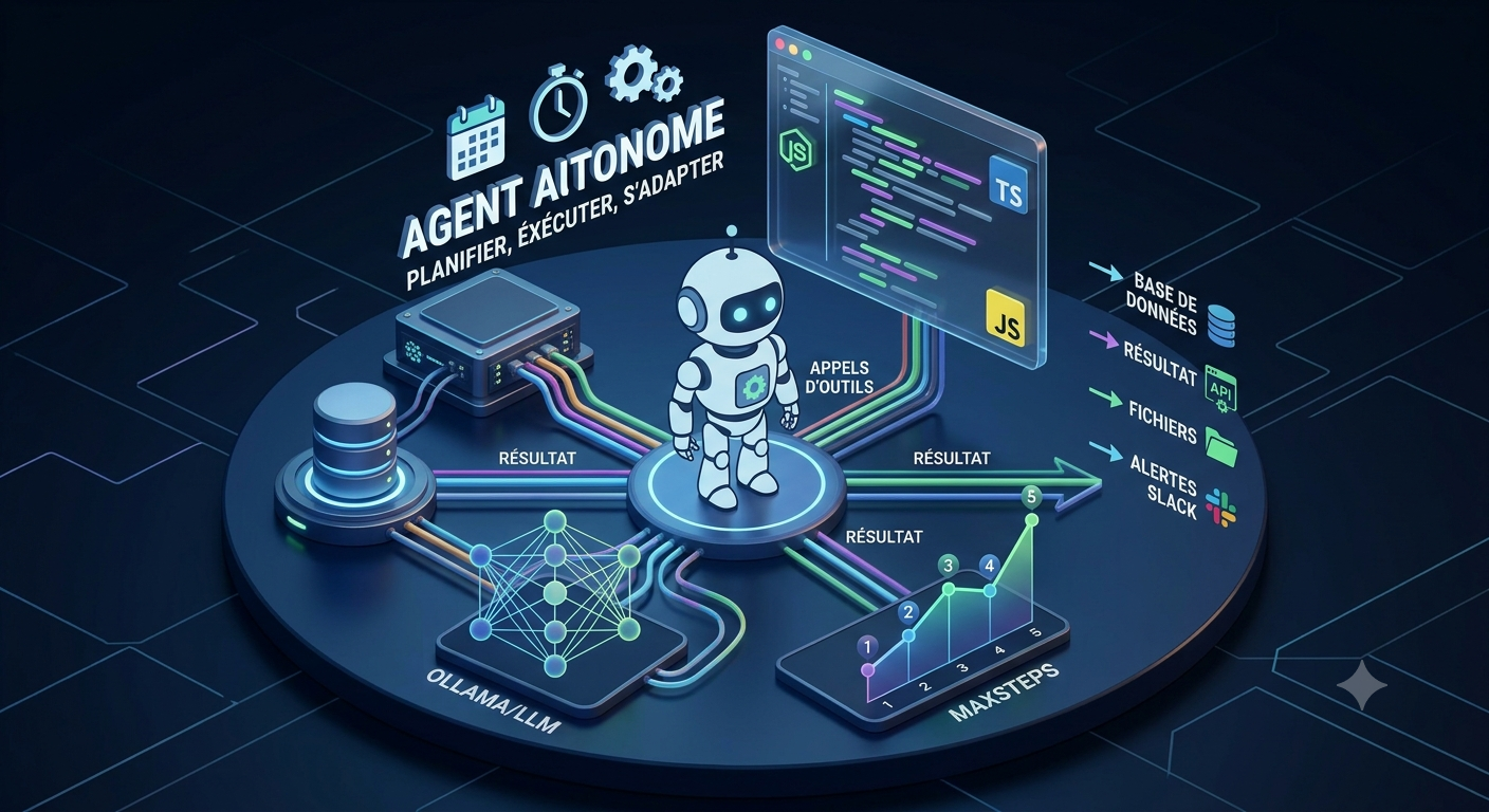 Construire un agent autonome avec function calling en Node.js/TypeScript Construire un agent autonome avec function calling en Node.js/TypeScript
