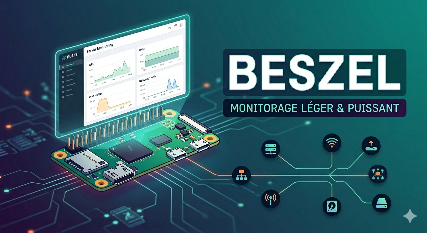Beszel : le monitoring léger et simple qui ne ruine pas votre Raspberry Pi Beszel : le monitoring léger et simple qui ne ruine pas votre Raspberry Pi